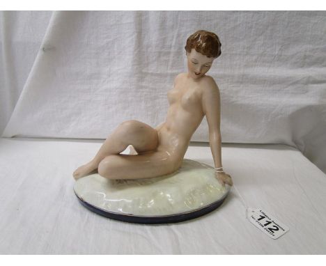 Royal Dux Art Nouveau figurine - Nude