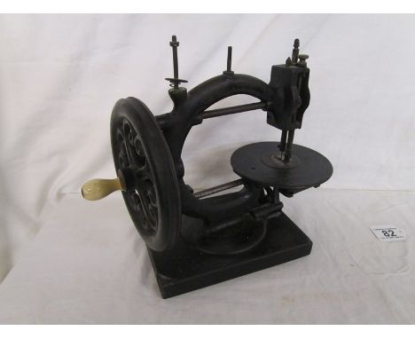 Antique manual sewing machine 'The Little Wanzer' by R M Wanzer &amp; Co