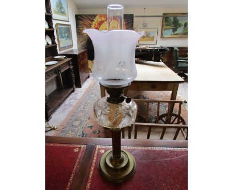 Victorian oil lamp