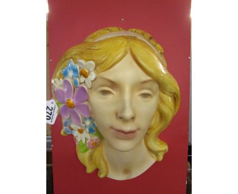 Goebel Art Deco wall mask