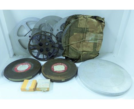 Five 16mm films including Ian Allan Ltd. 'Welsh Highland Light Railway' and 'Jiving &amp; Jamming' by the National Film Board