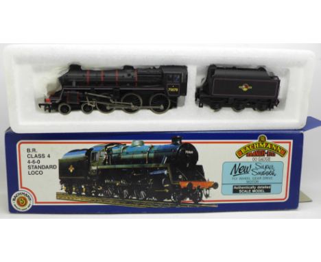 A Bachmann Branch-Line OO gauge BR class 4 4-6-0 standard loco and tender 