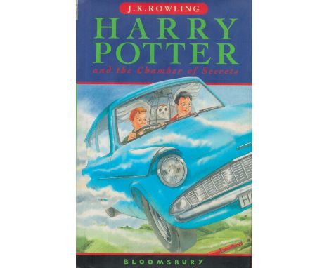 Harry Potter and the Chamber of Secrets by J K Rowling 1998 First Edition Hardback Book with 251 pages published by Bloomsbur