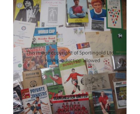 SPORTING MISCELLANY       Includes almost all major sports. Some items included are Motor Sport: meetings at Silverstone and 