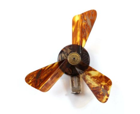A Rotary Fan: Patented in 1913, a mechanical hand fan invented by Simon Dick, a Parisian merchant, and patented in the UK in 