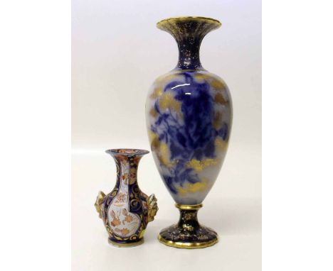 Carlton ware vase and a Masons ironstone vase. Condition report: see terms and conditions