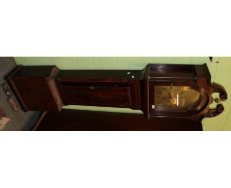 A mahogany eight day longcase clock, signed Hugh Cameron, Haddington, circa 1800