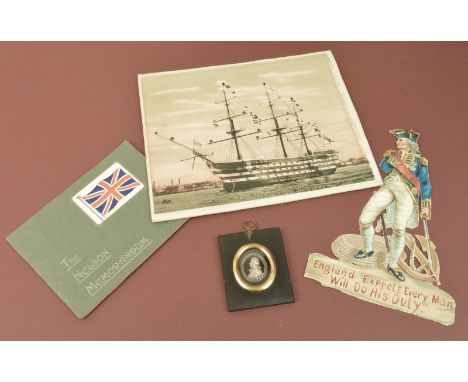 Lord Nelson. 'The Nelson Memorandum', pub. 1910, 39 printed pages profusely illustrated, original green covers displaying uni