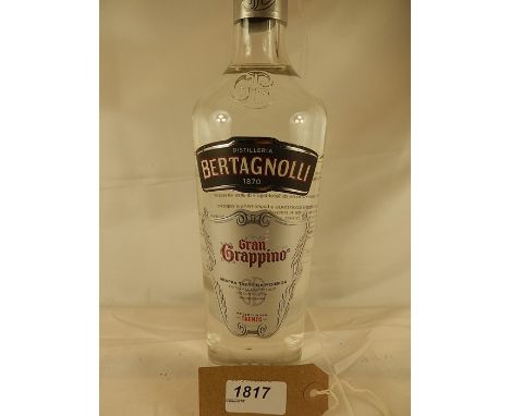 1 bottle of Bertagnolli Gran Grappa Bianco SPR 