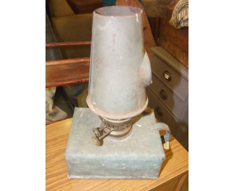 Vintage Galvanised Lamp