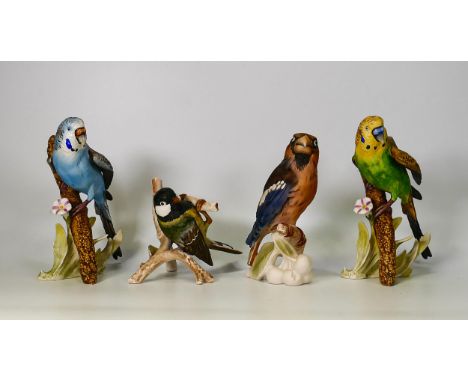 Four Matt Goebel figures of Birds, tallest 18cm(4) 