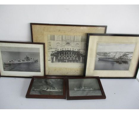 A collection of vintage Naval photographs