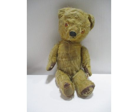 A vintage teddy bear