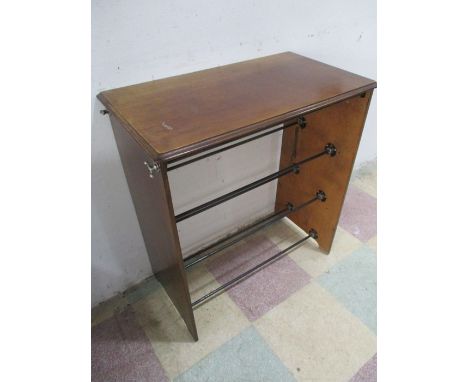 A vintage shoe rack