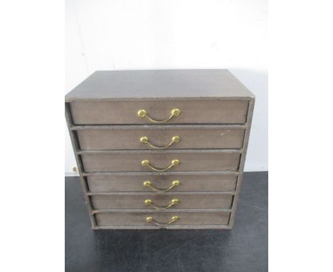 A vintage set of 6 drawers by Advance