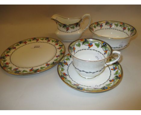Aynsley Art Deco design tea service