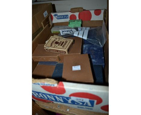 Quantity of mainly boxed miniature playing cards