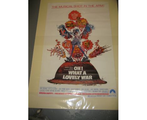 Original full size ' Oh What a Lovely War ' coloured cinema poster, 69cms x 104cms, published in 1969 for the classical satir