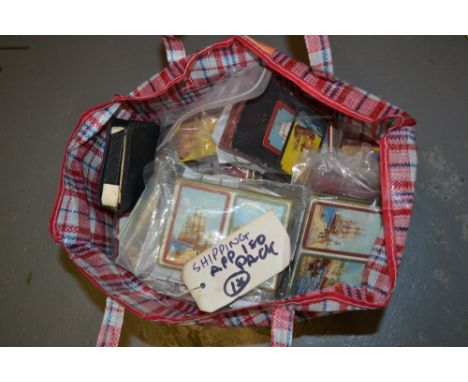Quantity of mainly shipping related playing cards