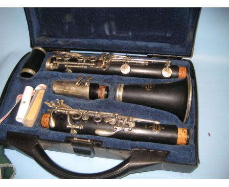 20th Century boxed clarinet