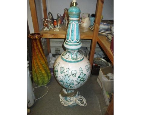 Large Casa Pupo pottery lamp base
