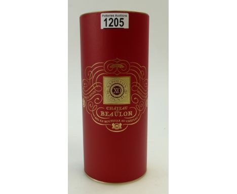 A bottle of Cognac: Chateau de Beaulon Napoleon 20 year old XO 70cl.