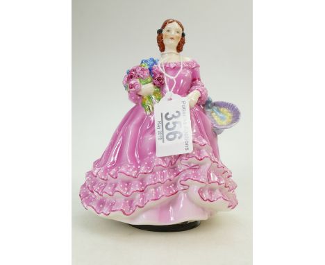 Royal Worcester figure June: Figure modelled by Sybil Williams and Jesamine Bray, puce mark.