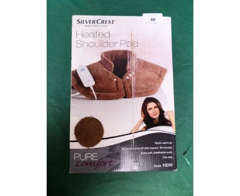 Unused Silver Crest heated shoulder pad