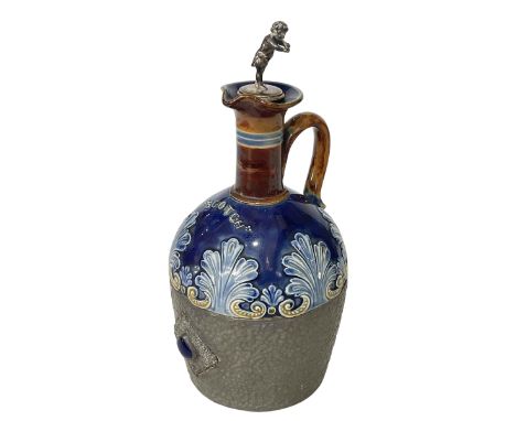 Doulton Lambeth stoneware, 'Scotch' jug.