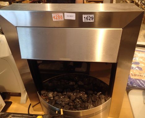 Dimplex AVA20 coal effect electric fire. Not available for in-house P&P, contact Paul O'Hea at Mailboxes on 01925 659133Condi