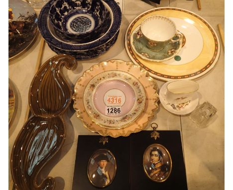 Selection of mixed ceramics to include Royal Worcester. Not available for in-house P&amp;P, contact Paul O'Hea at Mailboxes o