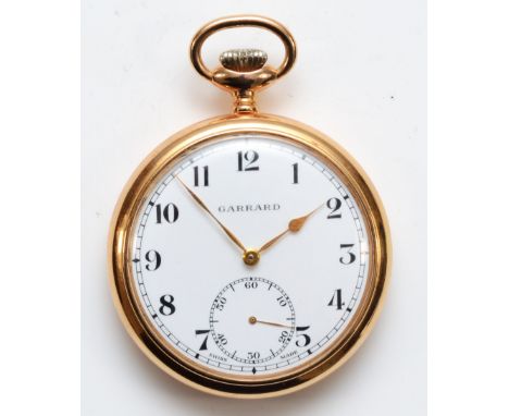 Garrard quartz gold online watch