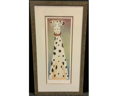 Mackenzie Thorpe, Chloe, limited edition print, 513/600, signed, with certificate 