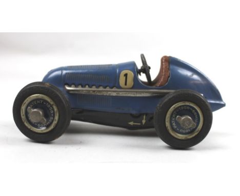 A Schuco-Studio 1050 'Steerable Driving School Car', a Lesney Moko tractor, no4, boxed, a Zephyr Young Engineer Construction 