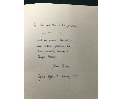 Murdoch, Iris. The sea, the sea, first edition, proof copy, original wrappers, 8vo, London: Chatto and Windus, 1978; Fowles, 