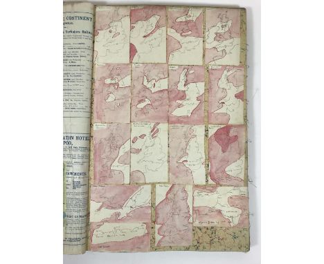 Slater, Isaac. I. Slater's New British Atlas, comprising the Counties of England, (Upon which are laid down all Railways Comp