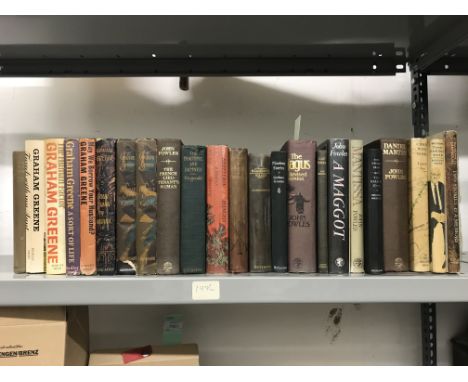 Greene, Graham. Stamboul Train, first edition, spotted, original cloth, 8vo,London: William Heinemann, 1932; Travels with my 
