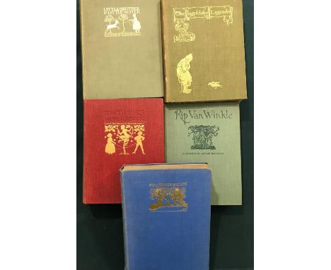 Rackham, Arthur, illustrator. The Ingoldsby Legends, or Mirths and Marvels, first edition, 24 tipped-in coloured plates, tiss