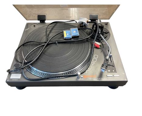 Gemini XL-400 belt drive manual turntable