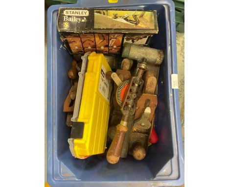 Lot of socket sets and various old tools (3 boxes)