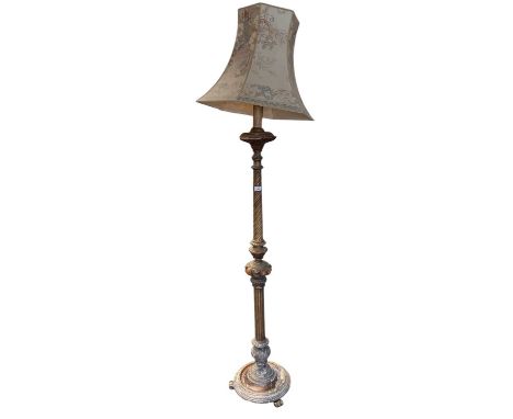 Standard lamp with shade