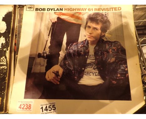 Bob Dylan albums, Highway 61 Revisited, Freewheelin and Bringing It All Back Home (early issues for each item)