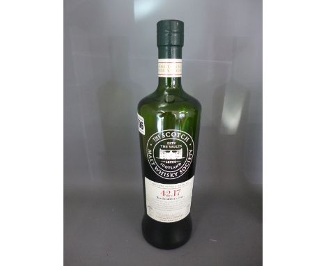 The Scotch Malt Whiskey Society single cask 70cl bottle of Whiskey no 42.17 60.9%