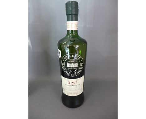 The Scotch Malt Whiskey Society single cask 70cl bottle of Whiskey no 3.257 56%