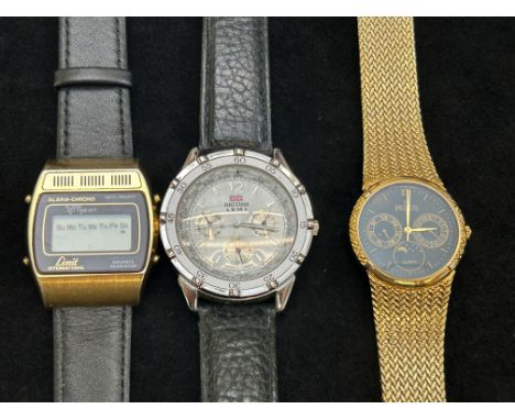 Limit digital wristwatch, British army fashion watch & 1 other