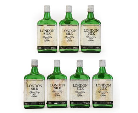 London Silk Special Dry Gin, 37.5% vol 70cl (seven bottles)