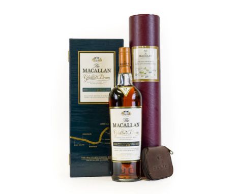 Macallan 12 Years Old Ghillies Dram Highland Single Malt Scotch Whisky, Estate Limited Edition bottle No. 688 of 800, in pres