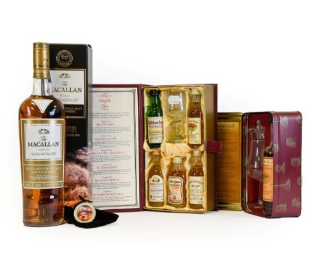 Macallan Gold Highland Single Malt Scotch Whisky, Masters Of Photography Capsule Edition, Ernie Button Limited Edition, 40% v
