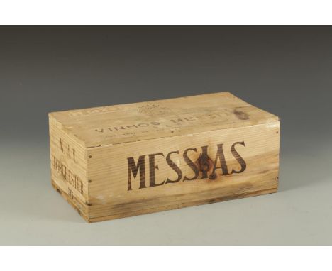 A HALF CASE OF VINHOS MESSIAS VINTAGE PORT 1985, in unopened case