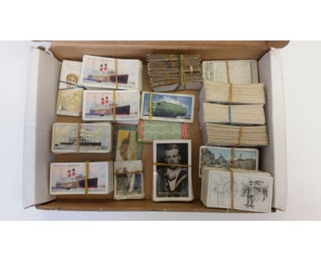 MIXED, selection, inc. Wills, complete (6+2), Lucky Charms, Mining, Merchant Ships (3); part sets, Ogdens Guinea Gold (90), P